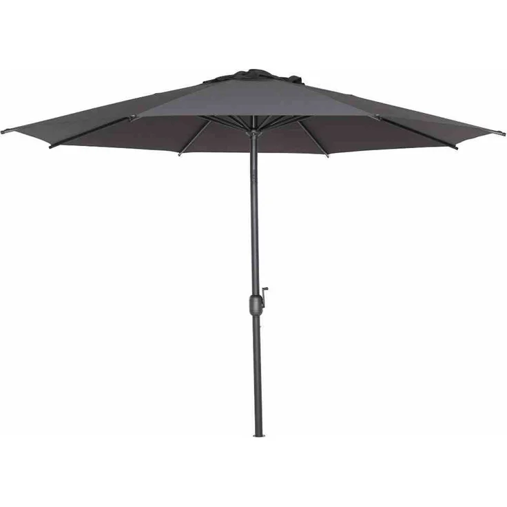 Siena Garden Mittelstockschirm Isa anthrazit Ø 300 cm – Bild 2