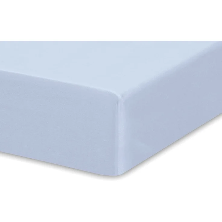Dudu N Girlie Spannbetttuch für Kinderbett, 100% Baumwoll-Jersey, 60x120 cm, Blau