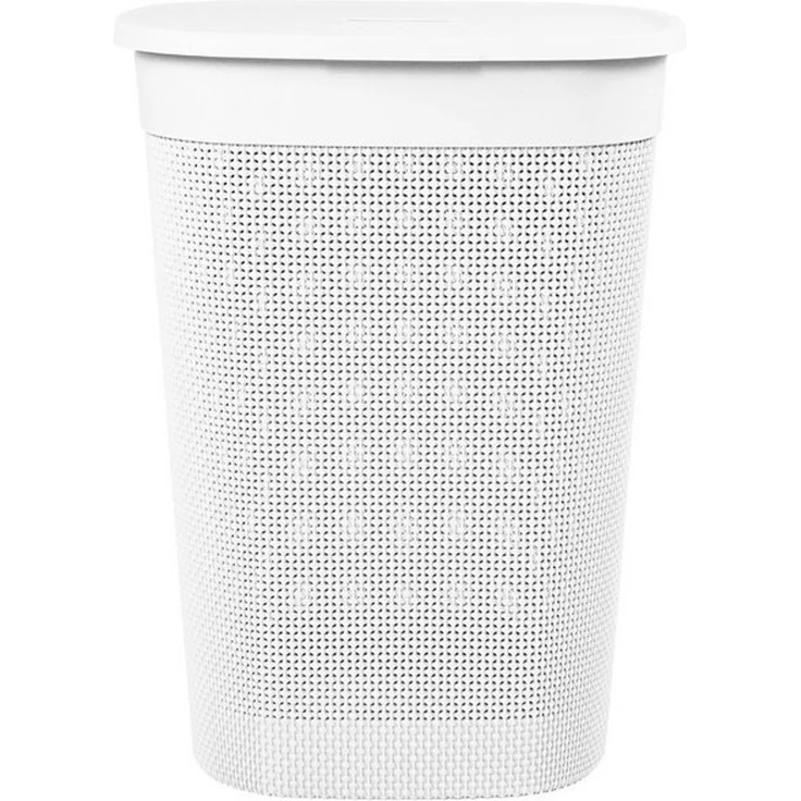 ONDIS24 Wäschebox Wäschekorb Filo aus Kunststoff 55 Liter, gut belüftet, neues italienisches Design, edle Verarbeitung – Bild 4