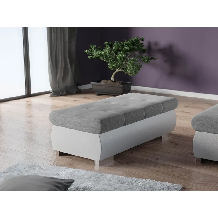 Polsterhocker Orkan Groß (Farbe: Soft 017 + Soul 17) – Bild 2