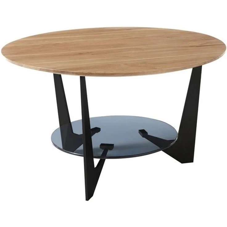 Couchtisch Cadiz - Eiche / Glas – Bild 4