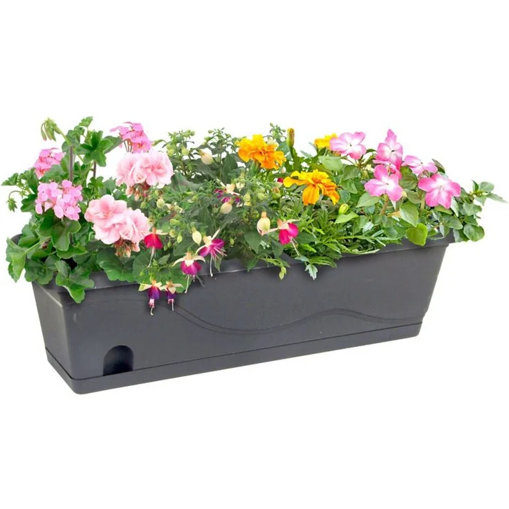 Pflanzkasten Titanic Trog Topf Blumenkübel Kräutergefäß Garten Box Balkon Kiste – Bild 2