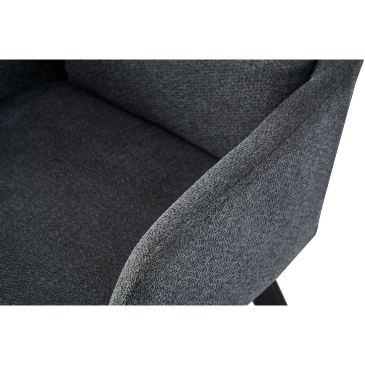 Stuhl 2er Set Amsterdam Stühle in Anthrazit - gemütliches Design - B/H/T: 53x87x62 cm – Bild 11