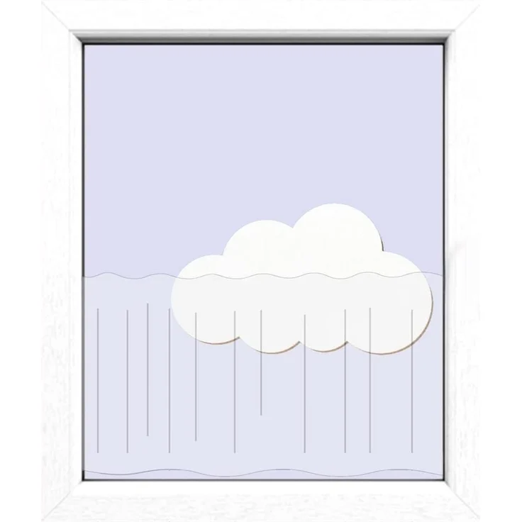 Delindo Lifestyle Scheibengardine Blätter (1 St), Stangendurchzug, transparent, Voile, mit Stangendurchzug für die Küche – Bild 4