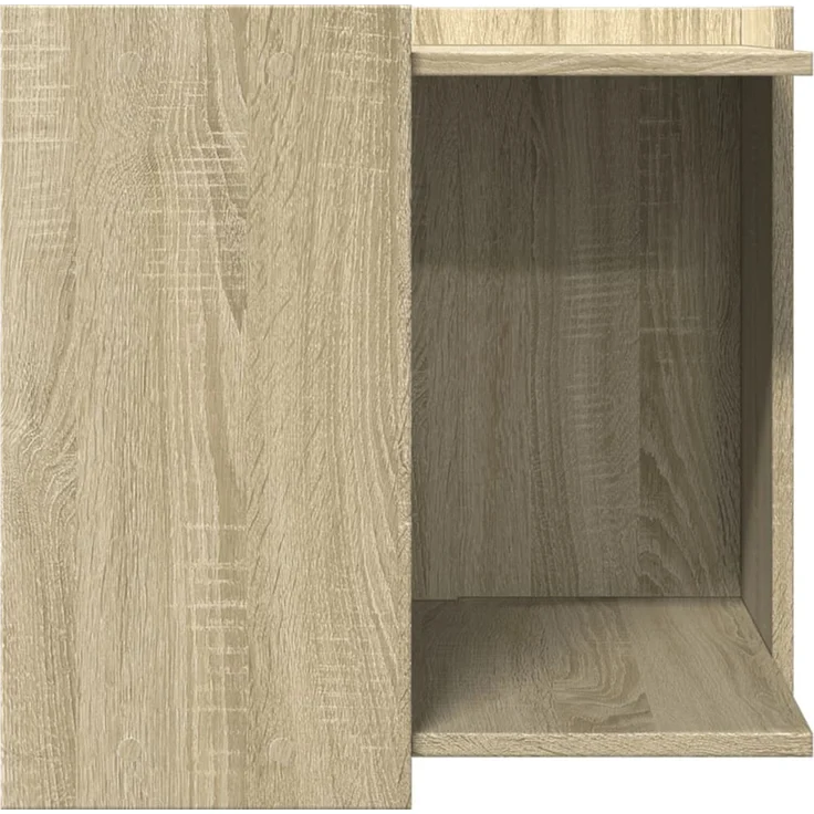 vidaXL Katzenklo Sonoma Eiche 53x53x51 cm Holzwerkstoff 857753 – Bild 6