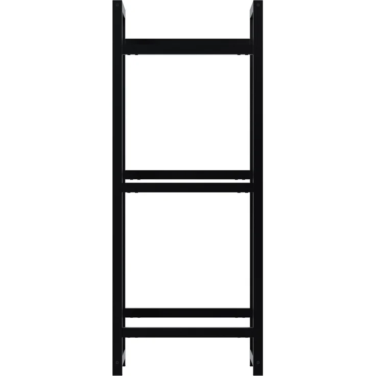 CLP Getränkekistenständer Stack aus Metall freistehend robust stabil,schwarz 116x47x31 cm – Bild 4