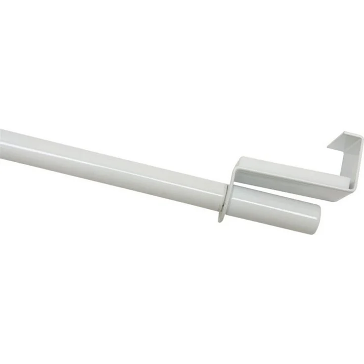 Gardinia Spannvitrage Ø 9 mm, Metall, ausziehbar 60-90 cm, weiß – Bild 4