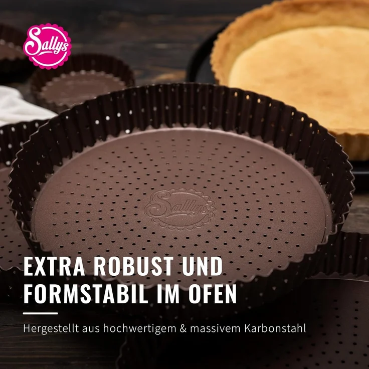 Sallys Tarteform Rund mit Hebeboden – Bild 5