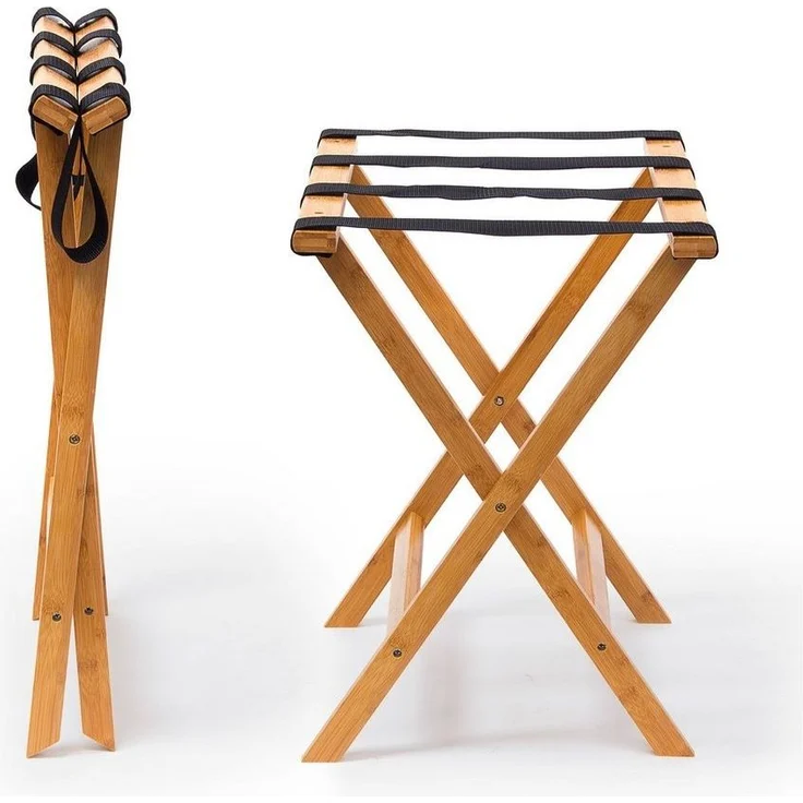 Kofferständer aus Bambus 10019186 – Bild 2