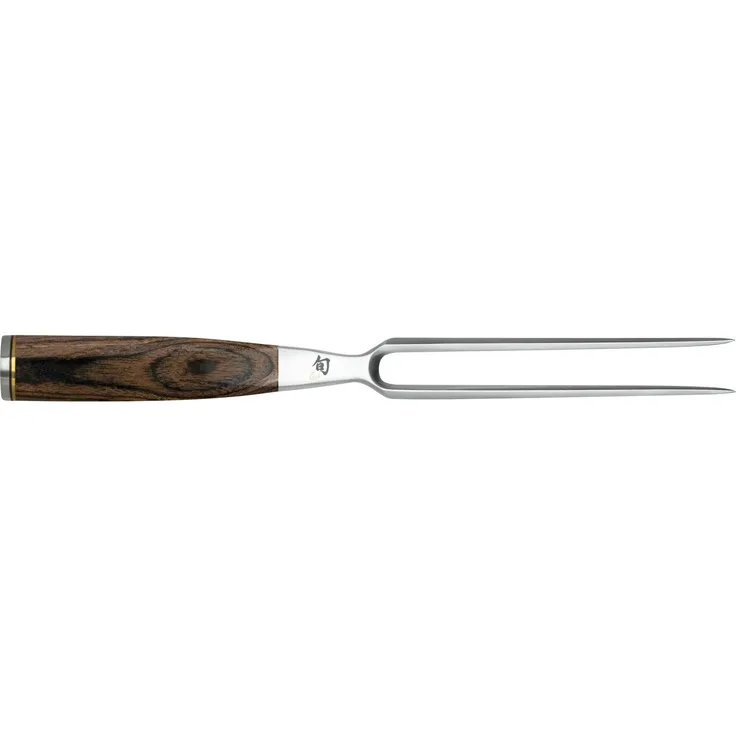'KAI Shun Premier' Tim Mälzer Fleischgabel, Stahl Silber, 16,5 cm