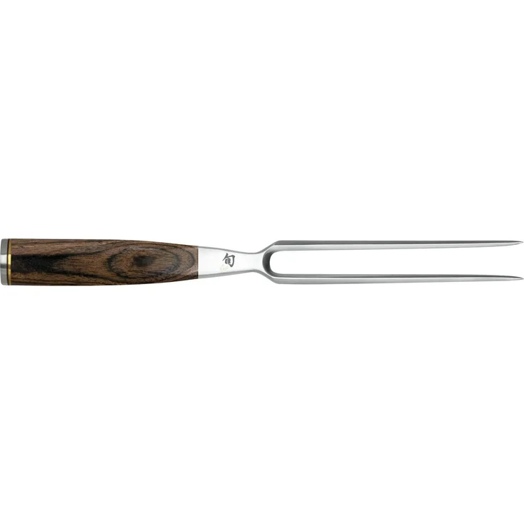 'KAI Shun Premier' Tim Mälzer Fleischgabel, Stahl Silber, 16,5 cm – Bild 1
