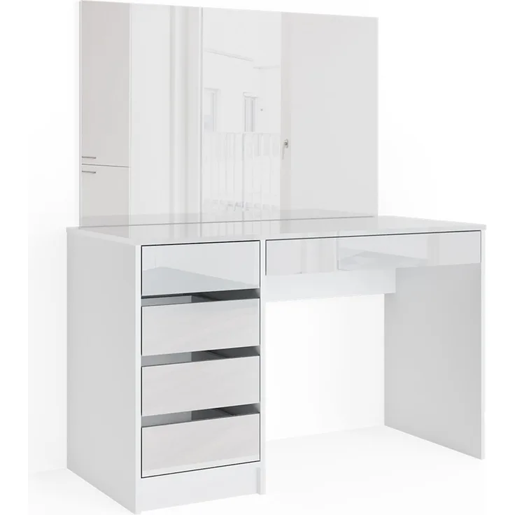 Schminktisch Sherry Weiß 120 cm Vicco