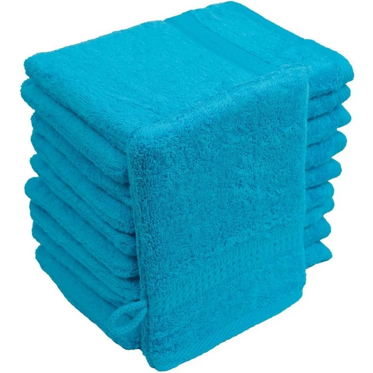 Hometex Premium Textiles Waschhandschuh in Premium Qualität 500 g/m², Feinster Frottier-Stoff 100% Baumwolle, (10er Set), weich, saugfähig, extra schwer & flauschig - TEST BILD TOP MARKE 2025 – Bild 3