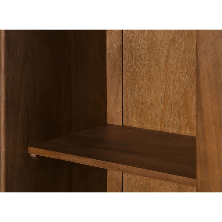 Sideboard Mango/Seegras 150 x 40 x 80 hellbraun lackiert MIZUMI #100 – Bild 5