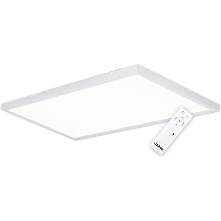 näve LED Deckenleuchte Salta, Dimmfunktion, Farbwechsel, Nachtlichtfunktion, mehrere Helligkeitsstufen, LED fest integriert, Kaltweiß, Warmweiß, Deckenleuchte, dimmbar, Nachlicht- und Memoryfunktion, Fernbedienung – Bild 1