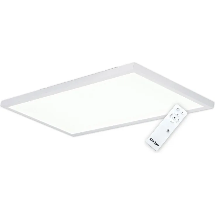 näve LED Deckenleuchte Salta, Dimmfunktion, Farbwechsel, Nachtlichtfunktion, mehrere Helligkeitsstufen, LED fest integriert, Kaltweiß, Warmweiß, Deckenleuchte, dimmbar, Nachlicht- und Memoryfunktion, Fernbedienung