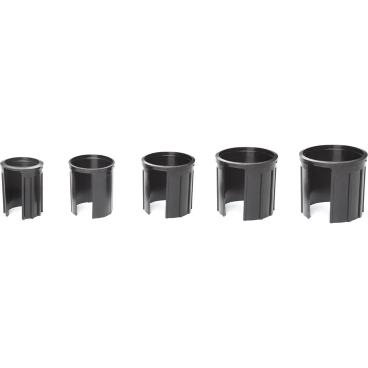 Doppler Granitsockel-Reduzierringe für Schirmstock Ø 25, 32, 38, 48, 52 mm, schwarz – Bild 2