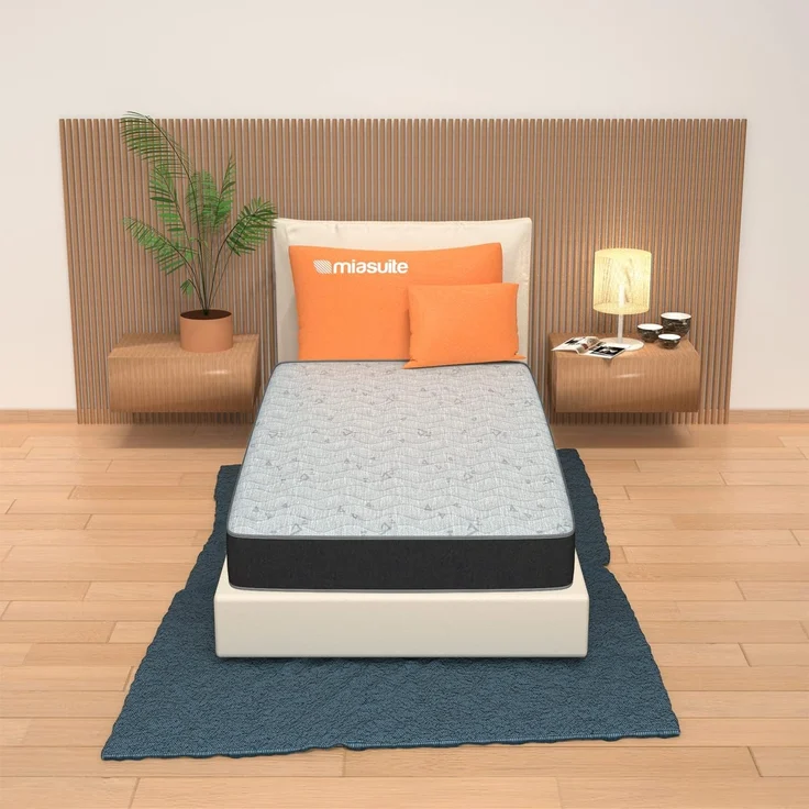 Matratze 70x170 cm, Höhe 13 cm - aus Waterfoam , Klappmatratze, Atmungsaktive, Antiallergisch und Milbendicht. Modell: Summit H13 – Bild 1