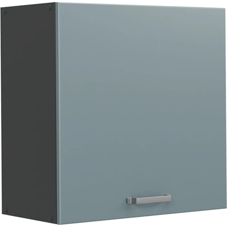 Hängeschrank R-Line Blau-Grau/Anthrazit 60 cm mit 1 Tür Vicco – Bild 1