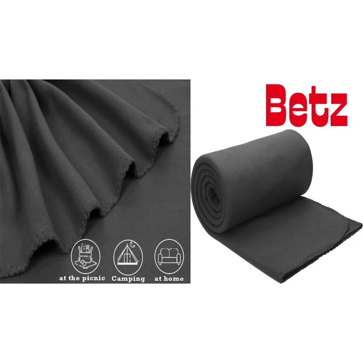 Wohndecke 2 Stück Fleecedecken Kuscheldecken Größe 130x170 cm, Betz – Bild 3