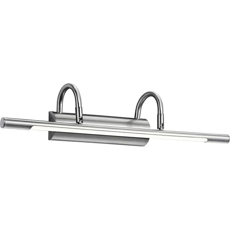 Moderne 8 Watt LED Wandleuchte in Nickel matt – Bild 1
