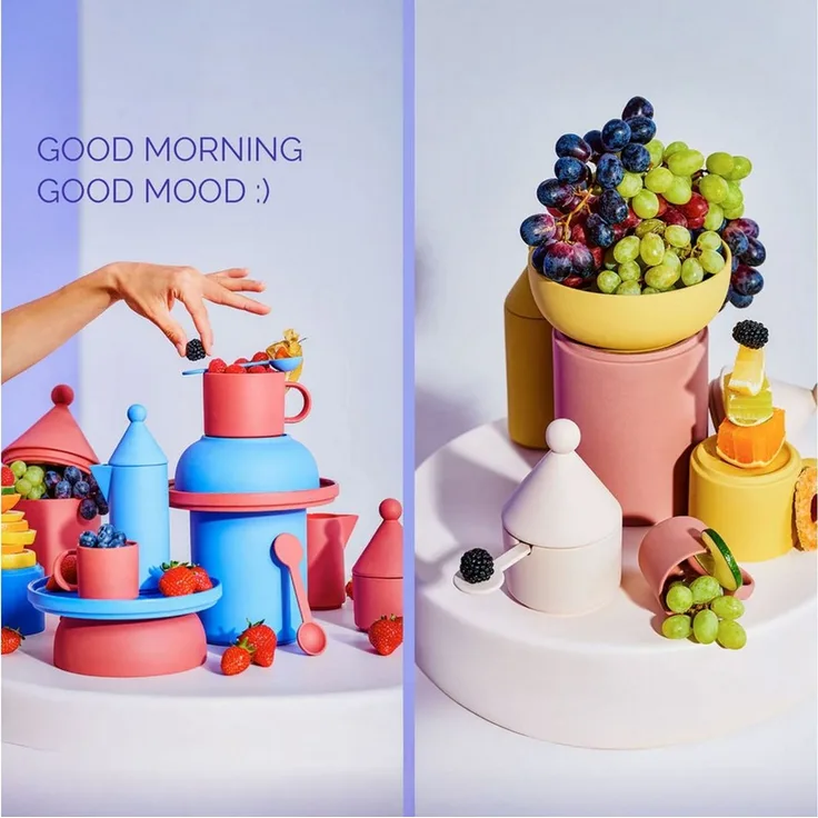 chic. mic Tasse Porzellangeschirr Kollektion GOOD MOOD