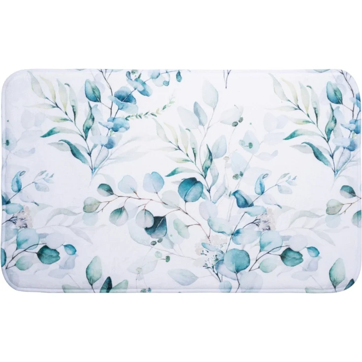 Sanilo Badematte Eukalyptus, rutschhemmend beschichtet, waschbar, schnelltrocknend, Polyester, rechteckig, sehr weich, hochwertig & modern, 50 x 80 cm oder 70 x 110 cm – Bild 2
