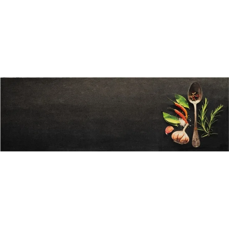 vidaXL Küchenteppich Waschbar Gewürze 60x180 cm Samt 4005612