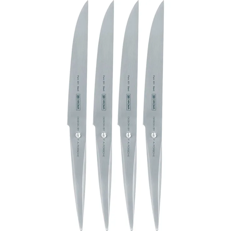 Chroma Type 301 P-16 Steakmesser Set 4-teilig