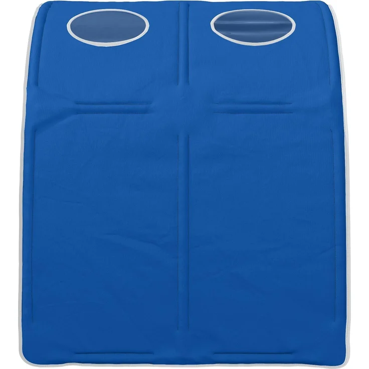 vidaXL Bettunnel 2 pcs Blau 211 x 67,5 x 2 cm Polyester 893710 – Bild 8