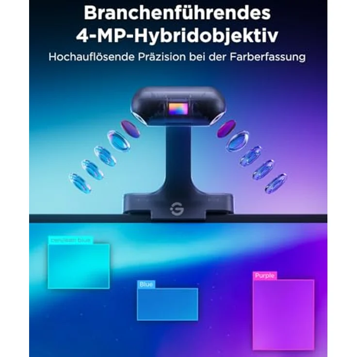 Govee TV Hintergrundbeleuchtung 3, 4 MP Dual-Kamera für 55-65 Zoll TVs, RGBWIC Backlight mit 60 LEDs/m, AI-Farbfilter, App- und Sprachsteuerung, Matter-kompatibel – Bild 2