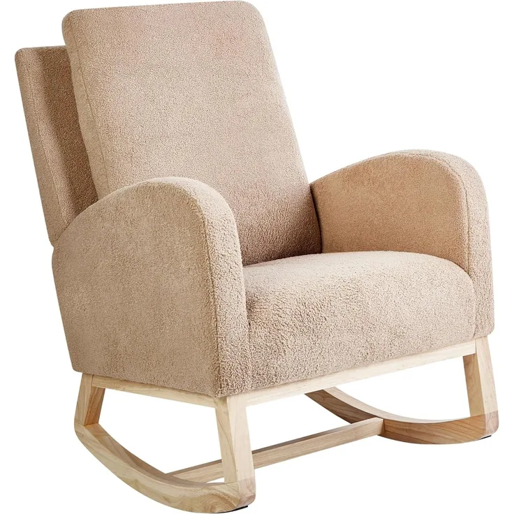 Schaukelsessel ALSTA Bouclé Beige