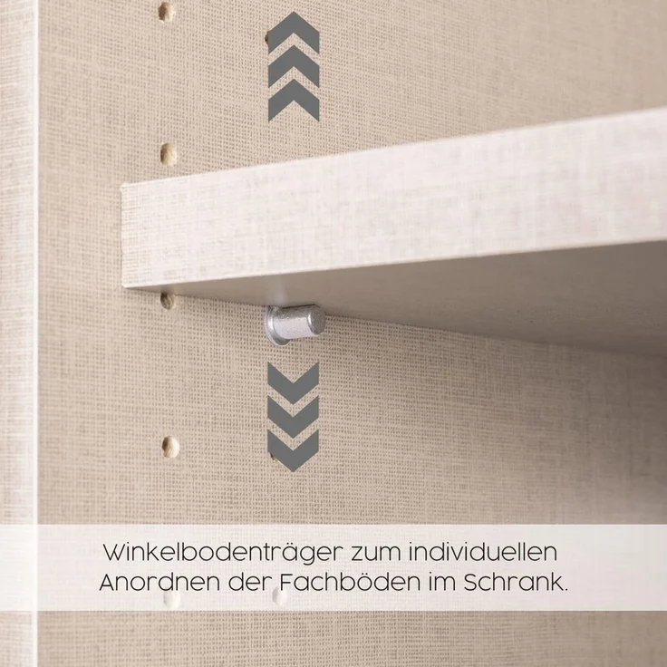 rauch Kleiderschrank Drehtürenschrank Schrank Garderobe Ankleide Schlafzimmer LAGOA (3 verschiedene Ausstattungen BASIC/CLASSIC/PREMIUM (inkl. SOFT-CLOSE) geräumige Schubladen, 3 Breiten, optional mit Aufsatz MADE IN GERMANY – Bild 16