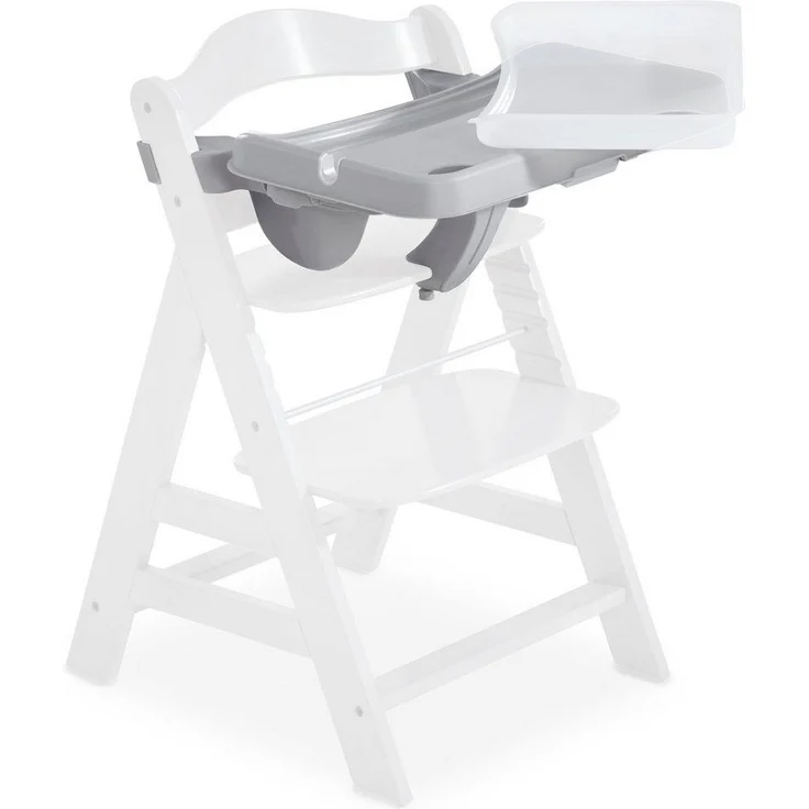 Hauck Alpha Tray Hochstuhlschale Grau Monochromatisch Junge/Mädchen Alpha+ Beta+ 560 mm – Bild 2