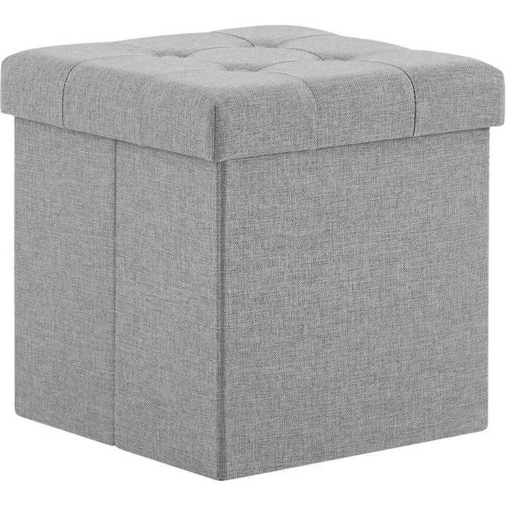 Zedelmaier Sitzbank Sitzbaenk mit Stauraum Sitzhocker Fußbank,Aufbewahrungsbox faltbar (ZD38Lenian), Belastbar bis 300 kg, Spielzeugtruhe mit Stauraum, Deckel abnehmbar