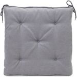 Gözze Sitzauflage Darco Uni, (1 St), 1 Stück, Maße: 40 x 40 x 4 cm, mit Füllung, mit Bindebändern