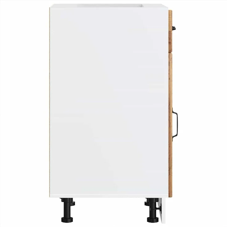 vidaXL Küchen-Unterschrank Lucca Altholz-Optik Holzwerkstoff 853715 – Bild 7