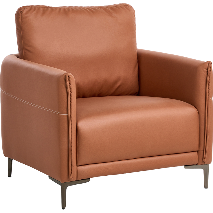 Sofa Set 6-Sitzer CILENS Stoff Goldbraun – Bild 4