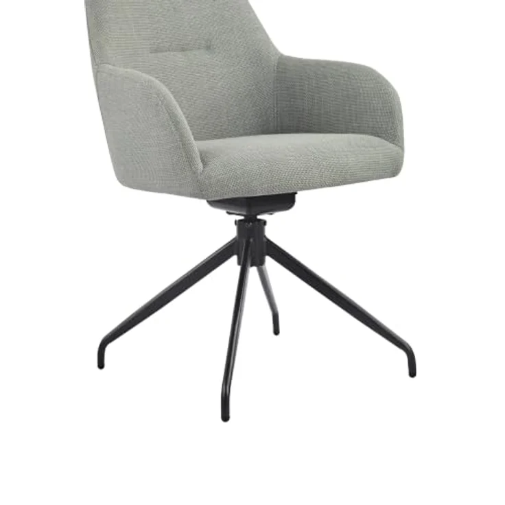 Hela Tische, Drehstuhl Sessel Triest, Bezug Webstoff Mint, 360° drehbar, Kipp-/ Relaxfunktion, Armlehnen, 120kg belastbar, Oeko-TEX, PFC Free – Bild 8