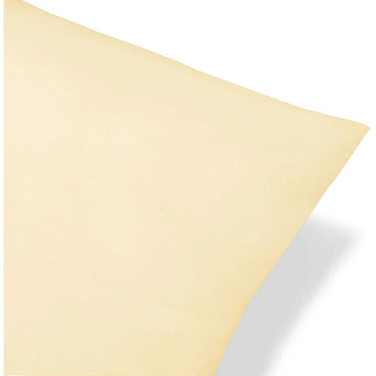biberna Feinjersey-Kissenbezug, 2-teilig, gelb, 40x40 cm – Bild 2