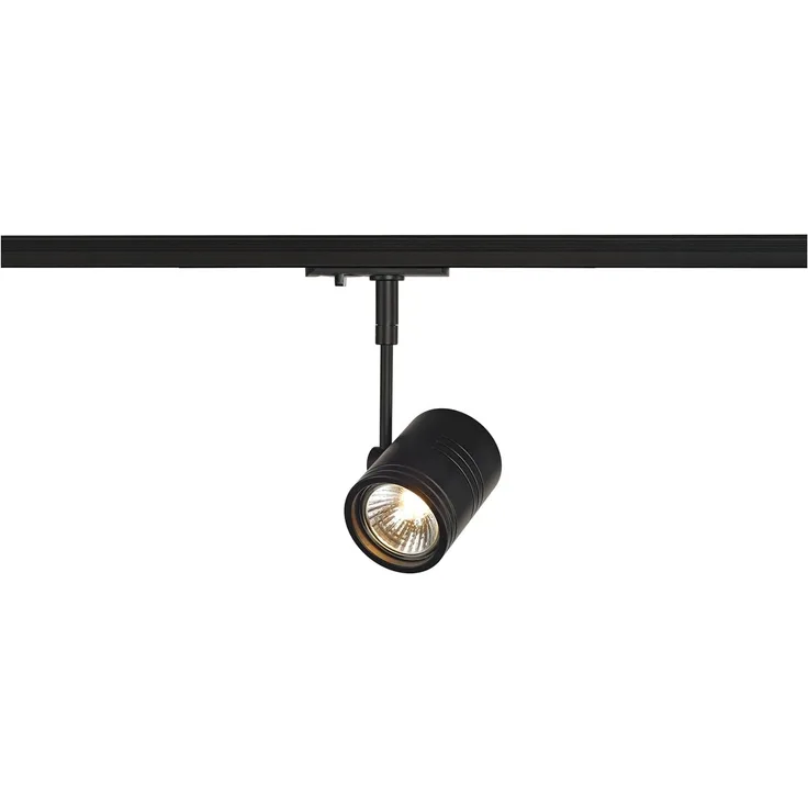 SLV No. 143440 BIMA 1 Spot schwarz GU10 inklusive 1-Phasen-Adapter