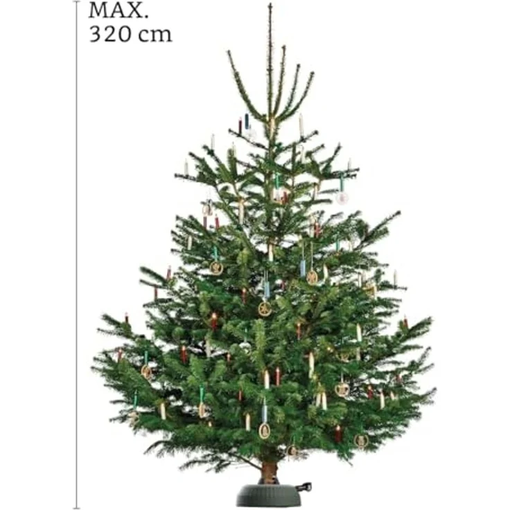 Krinner X-320 Deluxe Christbaumständer, bis 320 cm Baumhöhe, Stamm max. Ø 12 cm – Bild 2
