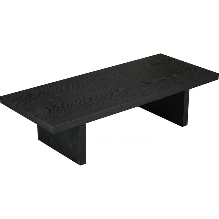 Bronx71 Couchtisch Jersey 120x50 cm Eiche schwarz – Bild 3