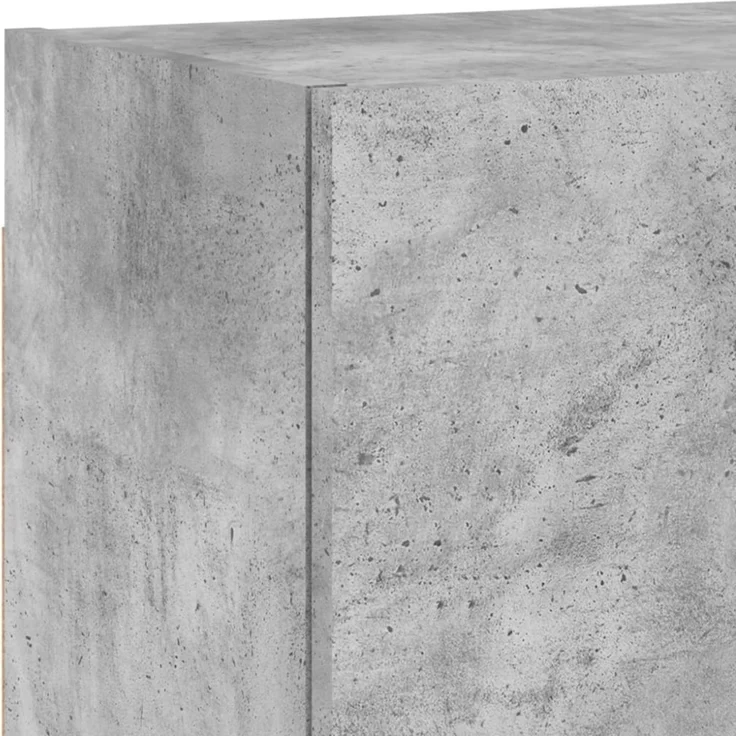vidaXL 5-tlg. Wohnwand Betongrau Holzwerkstoff 3216460 – Bild 7