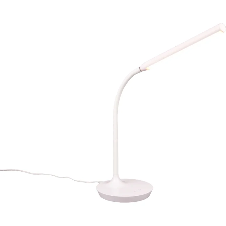 LED Schreibtischleuchte TORO Weiß, dimmbar & Lichtfarbe einstellbar, Höhe 38cm – Bild 2