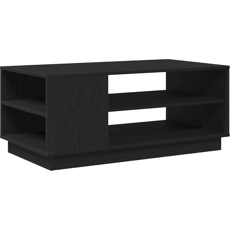 vidaXL Couchtisch Schwarz Eichen-Optik 102 x 55 x 43 cm Holzwerkstoff 862713 – Bild 4