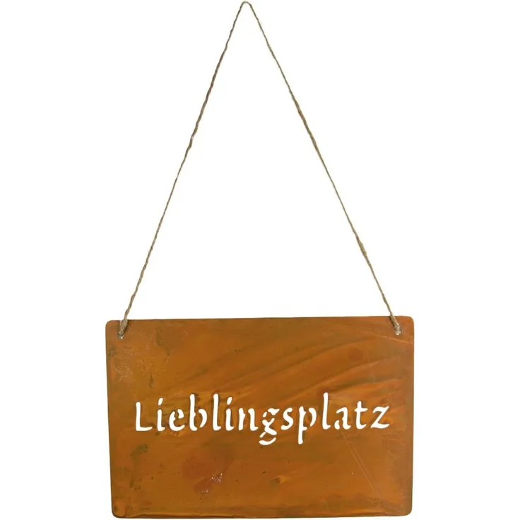 Riffelmacher Schild zum Hängen Lieblingsplatz 30 x 20 cm