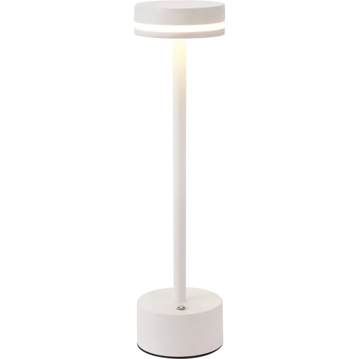 ZMH Tischlampe Kabellos LED Tischleuchte Akku - Nachttischlampe Dimmbare mit USB-C Aufladbar Batterie Touch- Lampe Weiß Tischlampen -für Schlafzimmer Esszimmer Büro-2ER – Bild 9