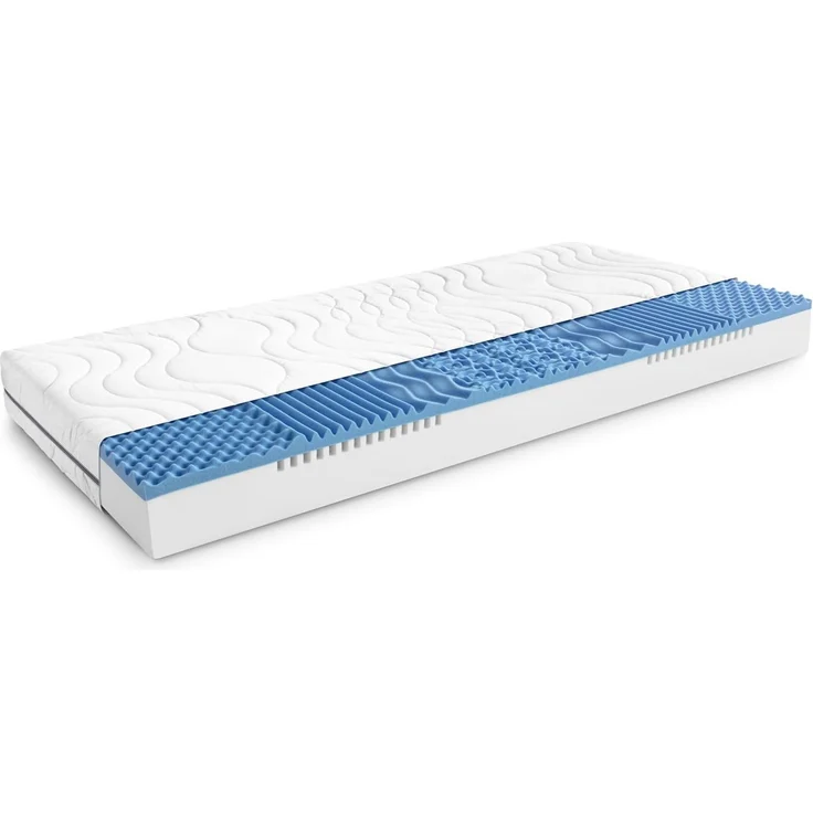 7 Zonen Viskoelastik-Matratze Sleezzz Smart 140 x 200 cm, Höhe 18 cm, Härtegrad H3 mit Air Memoryschaum – Bild 5