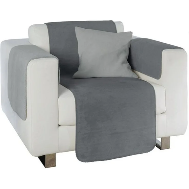 Erwin Müller Sesselschoner Sessel- und Sofaschoner "Matera", Baumwollmischung Uni – Bild 4
